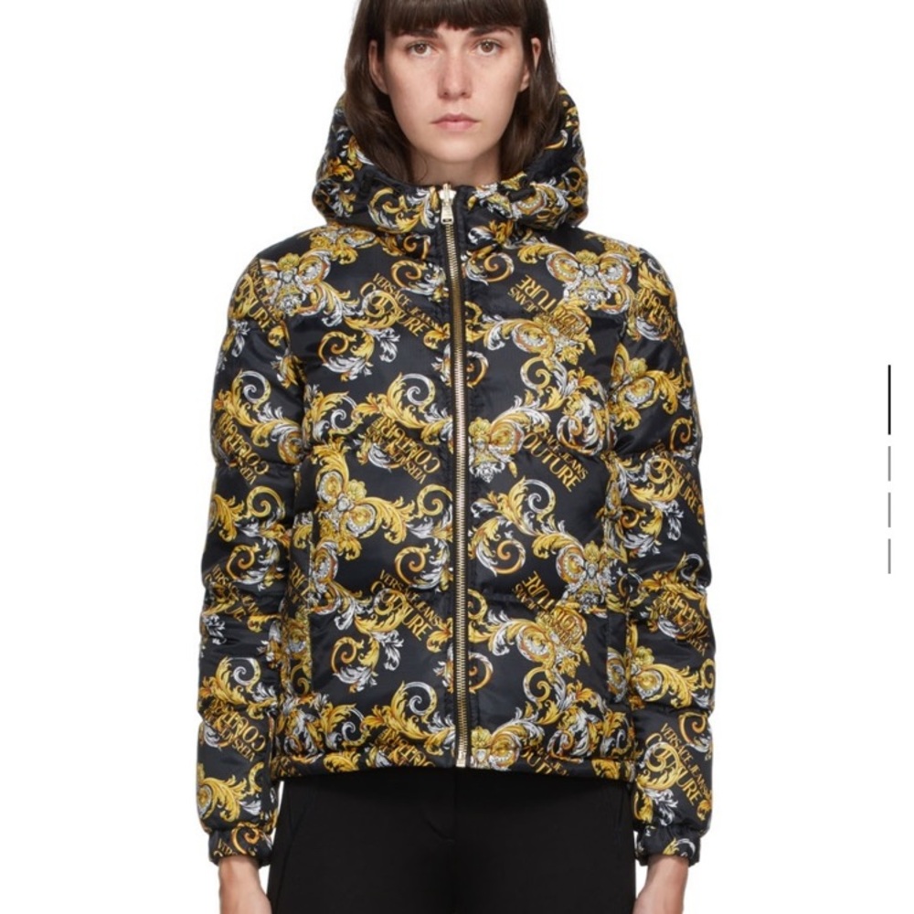 Versace Jeans Couture Reversible down jacket